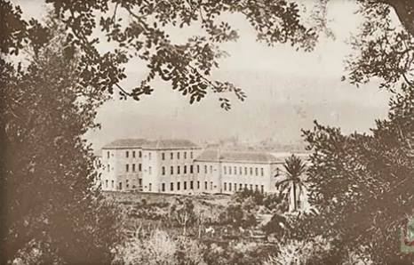 مستشفى أوتيل ديو بيروت  سنة 1928 